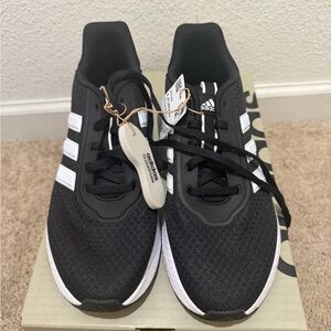 “New” Adidas X_PLR Black and White Running Shoes size8.5